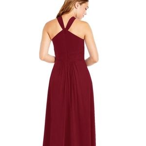 Azazie Bobbie Dress in Plum Size A8